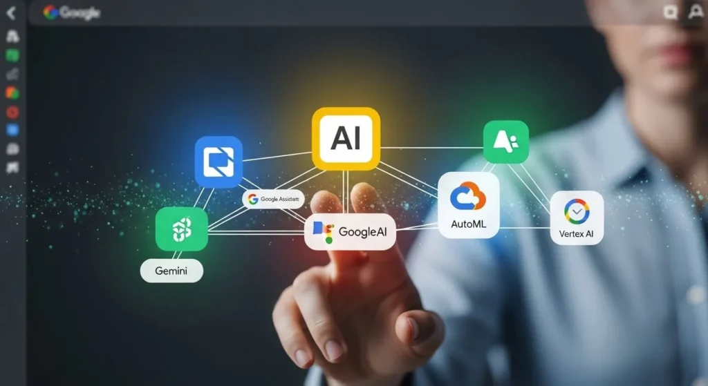 ابزار های هوش مصنوعی گوگل