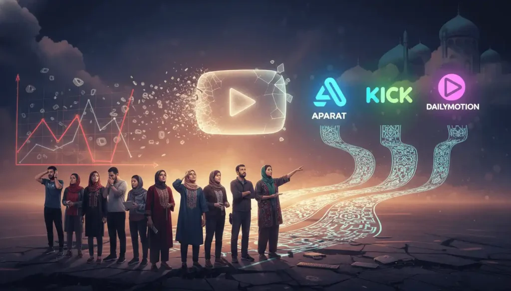 ری‌اکشن یوتیوبرها به یوتیوب فارسی